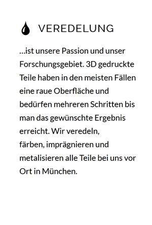 3D gedruckte Teile veredelung in der Nähe von  Bayern