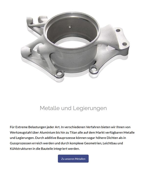 Metalle Legierungen für  Bayern